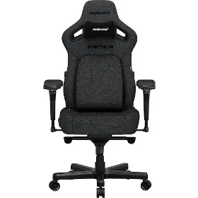 Herná stolička - Anda Seat Kaiser 4 XL Fabric Dark Grey - 1