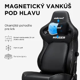 Herná stolička - Anda Seat Kaiser 4 XL Orange - 11