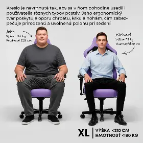 Herná stolička - Anda Seat Kaiser 4 XL Pink - 20