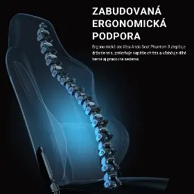 Herná stolička - Anda Seat Phantom 3 Black + Black - 19