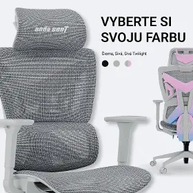 Herná stolička - Anda Seat X-Air Mega Grey rose - 11