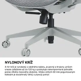 Herná stolička - Anda Seat X-Air Mega Grey rose - 18