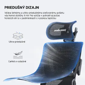 Herná stolička - Anda Seat X-Air Pro Grey rose - 10
