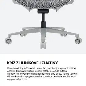 Herná stolička - Anda Seat X-Air Pro Grey rose - 19