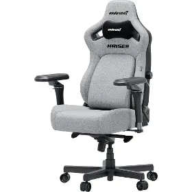 Herná stolička - Anda Seat Kaiser 4 XL V2 Ash Grey Fabric - 3