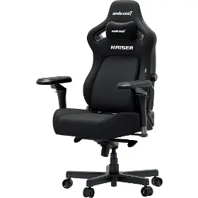 Herná stolička - Anda Seat Kaiser 4 XL V2 Carbon Black Fabric - 3