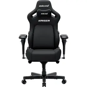 Herná stolička - Anda Seat Kaiser 4 XL V2 Carbon Black Fabric - 1