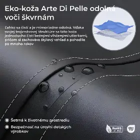 Herná stolička - Anda Seat Kaiser 4 XL V2 Elegant Black pvc - 13