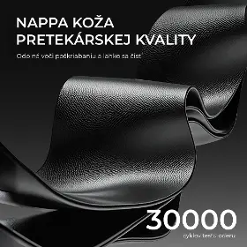 Herná stolička - Anda Seat X1 Gaming Sofa Elegant Black pvc - 10