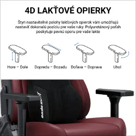 Herná stolička - Anda Seat Kaiser 3E XL Black - 10
