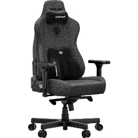 Herná stolička - Anda Seat Kaiser 3E XL fabric Dark Grey - 2