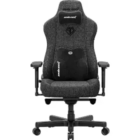 Herná stolička - Anda Seat Kaiser 3E XL fabric Dark Grey - 1