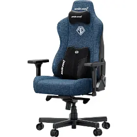 Herná stolička - Anda Seat Kaiser 3E XL fabric Dark Blue - 3