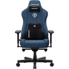 Herná stolička - Anda Seat Kaiser 3E XL fabric Dark Blue - 1
