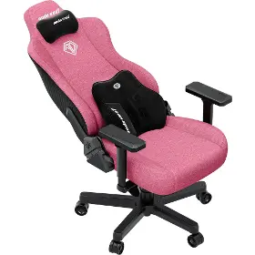 Herná stolička - Anda Seat Kaiser 3E XL fabric Pink - 4