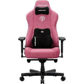 Herná stolička - Anda Seat Kaiser 3E XL fabric Pink - 1