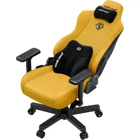 Herná stolička - Anda Seat Kaiser 3E XL fabric Bright Yellow - 5