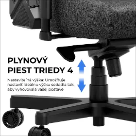Herná stolička - Anda Seat Kaiser 3E XL fabric Light Blue - 20