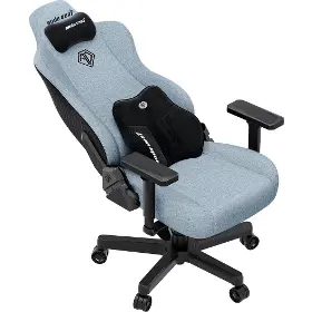 Herná stolička - Anda Seat Kaiser 3E XL fabric Gray Blue - 4