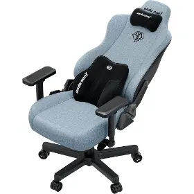 Herná stolička - Anda Seat Kaiser 3E XL fabric Gray Blue - 5