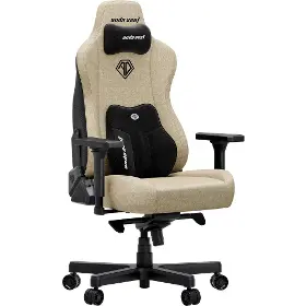 Herná stolička - Anda Seat Kaiser 3E XL fabric Beige - 2
