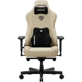 Herná stolička - Anda Seat Kaiser 3E XL fabric Beige - 1