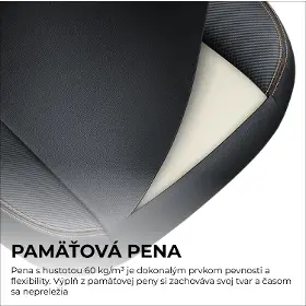 Herná stolička - Anda Seat Kaiser 3E XL fabric Dark beige - 16