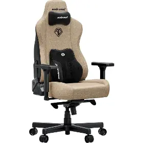 Herná stolička - Anda Seat Kaiser 3E XL fabric Dark beige - 2