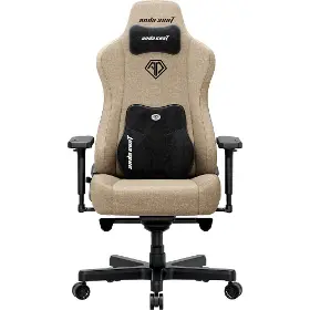 Herná stolička - Anda Seat Kaiser 3E XL fabric Dark beige - 1