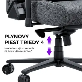 Herná stolička - Anda Seat Novis Plus XL Black PVC - 16