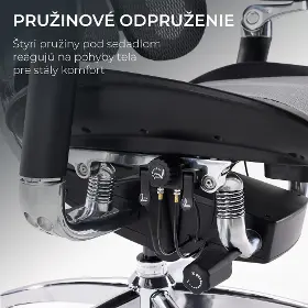 Kancelárska stolička - Sihoo DORO S300 Mesh tmavo sivá - 19