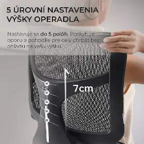 Kancelárska stolička - Sihoo DORO S100 Mesh čierna - 10