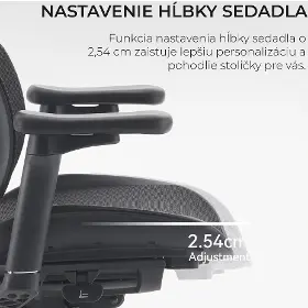 Kancelárska stolička - Sihoo DORO S100 Mesh čierna - 13