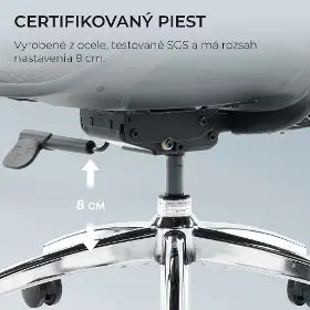 Kancelárska stolička - Sihoo DORO S100 Mesh čierna - 17