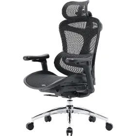 Kancelárska stolička - Sihoo DORO C300 L Mesh čierna - 3