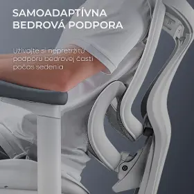 Kancelárska stolička - Sihoo DORO C300 L Mesh biela - 8
