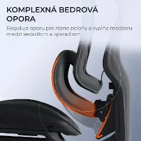 Kancelárska stolička - Sihoo DORO C300 Mesh čierna s opierkou na nohy - 9