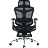 Sihoo DORO C300 Mesh čierna s opierkou na nohy