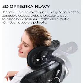 Kancelárska stolička - Sihoo DORO C300L Mesh čierna s opierkou na nohy - 9