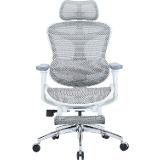 Sihoo DORO C300L Mesh biela  s opierkou na nohy