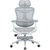 Sihoo DORO C300L Mesh biela  s opierkou na nohy