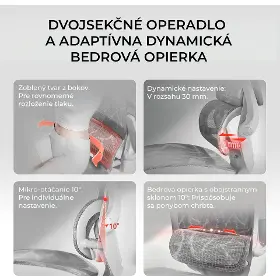 Kancelárska stolička - Sihoo M59AS Mesh sivá - 12