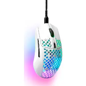 Herná myš - SteelSeries Aerox 3 Snow (2022 Edition) - 2