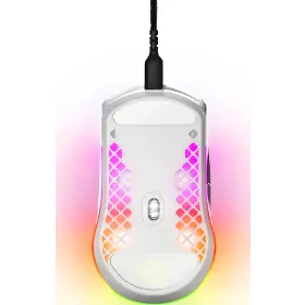 Herná myš - SteelSeries Aerox 3 Snow (2022 Edition) - 5