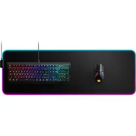 Podložka pod klávesnicu a myš - SteelSeries QcK Prism Cloth XL - 1