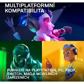 Slúchadlá - SteelSeries Arctis Nova 1P for PS5/PS4 Black - 8