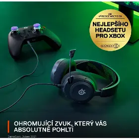 Slúchadlá - SteelSeries Arctis Nova 1X for Xbox Black - 2