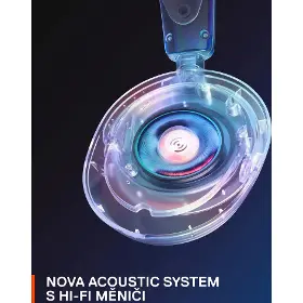 Slúchadlá - SteelSeries Arctis Nova 3 Black - 8
