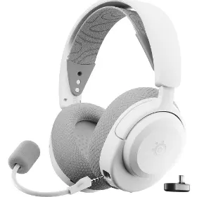 Slúchadlá - SteelSeries Arctis Nova 3 WL White PC - 5