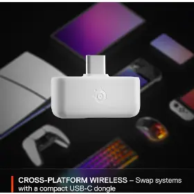 Slúchadlá - SteelSeries Arctis Nova 5P White - 2